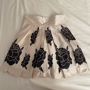 Forever 21 Floral Tulle Skirt
